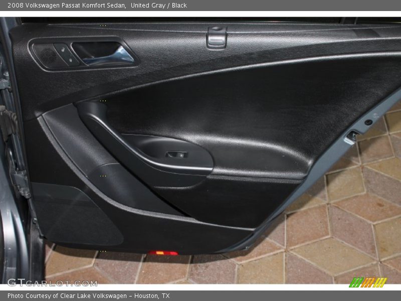 United Gray / Black 2008 Volkswagen Passat Komfort Sedan