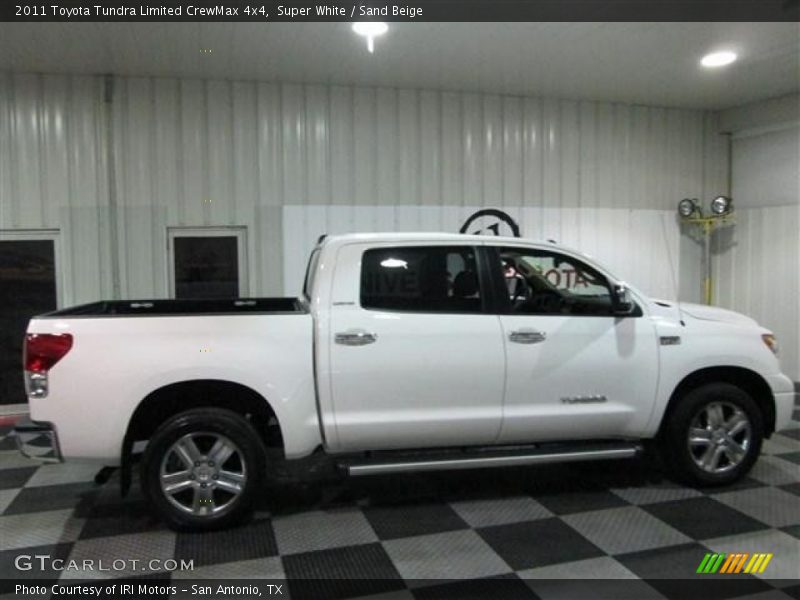 Super White / Sand Beige 2011 Toyota Tundra Limited CrewMax 4x4
