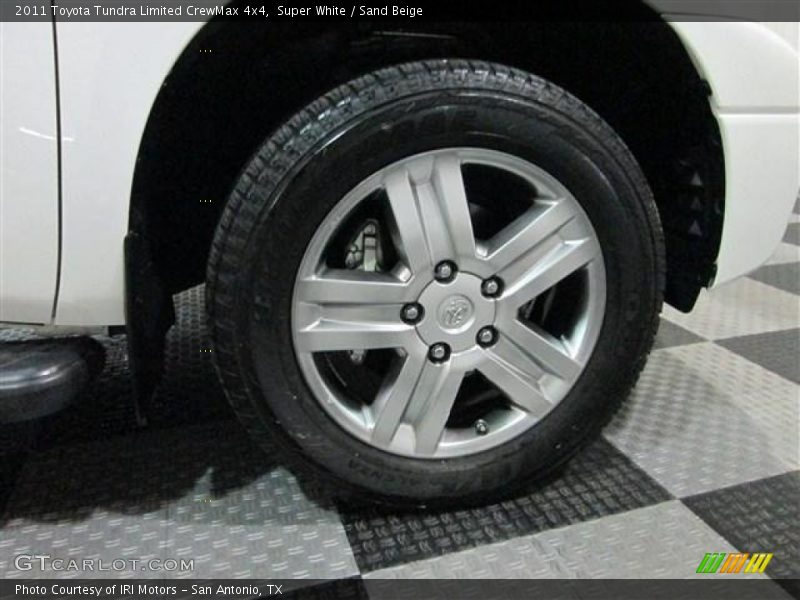 Super White / Sand Beige 2011 Toyota Tundra Limited CrewMax 4x4