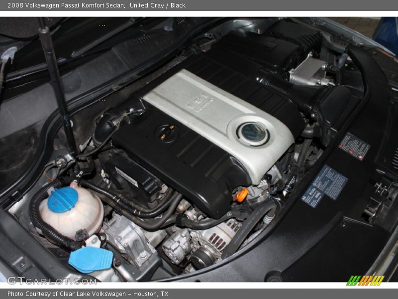 United Gray / Black 2008 Volkswagen Passat Komfort Sedan