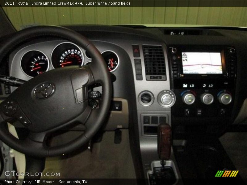 Super White / Sand Beige 2011 Toyota Tundra Limited CrewMax 4x4