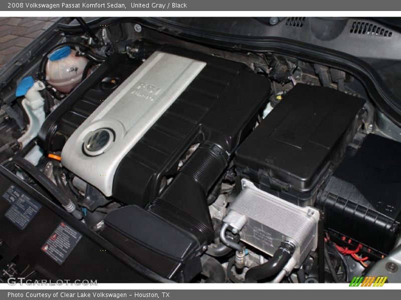 United Gray / Black 2008 Volkswagen Passat Komfort Sedan