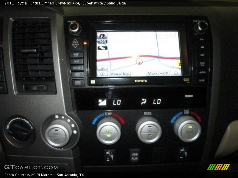 Super White / Sand Beige 2011 Toyota Tundra Limited CrewMax 4x4