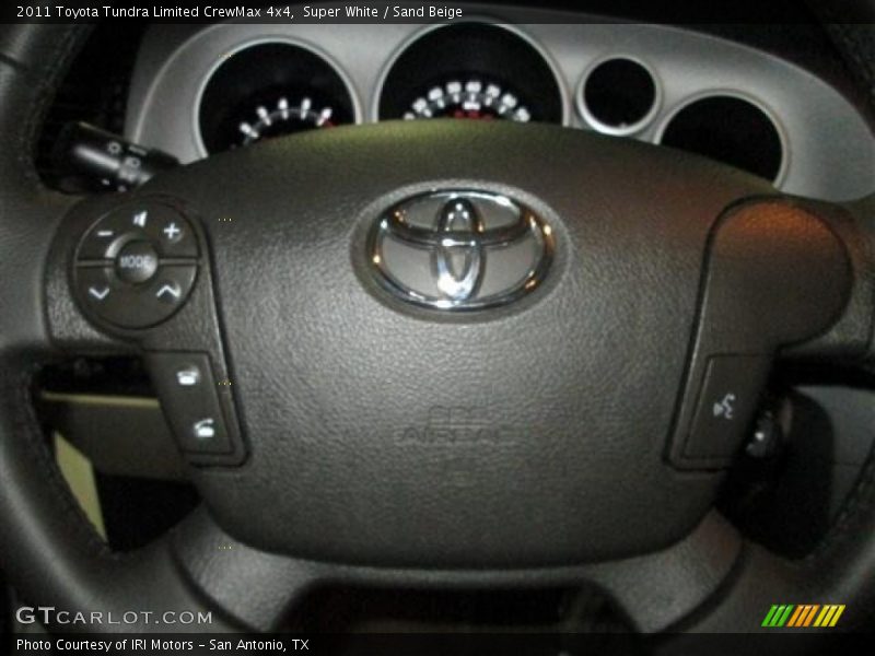 Super White / Sand Beige 2011 Toyota Tundra Limited CrewMax 4x4