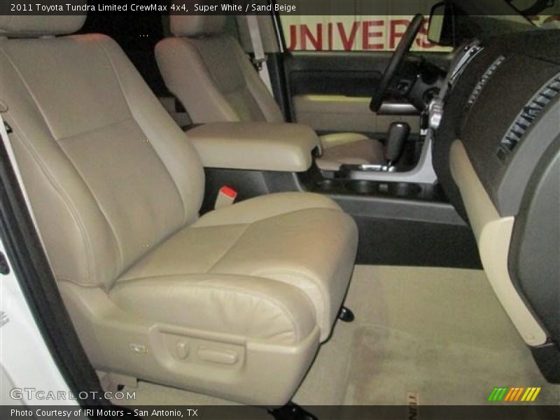 Super White / Sand Beige 2011 Toyota Tundra Limited CrewMax 4x4