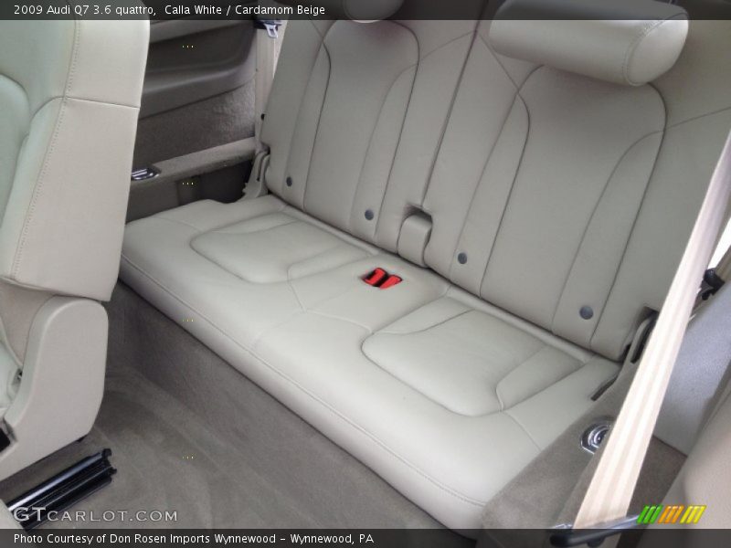 Calla White / Cardamom Beige 2009 Audi Q7 3.6 quattro