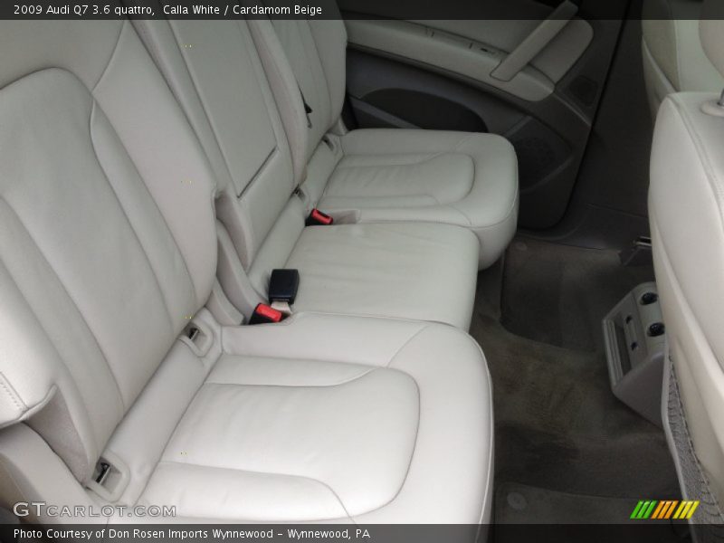 Calla White / Cardamom Beige 2009 Audi Q7 3.6 quattro