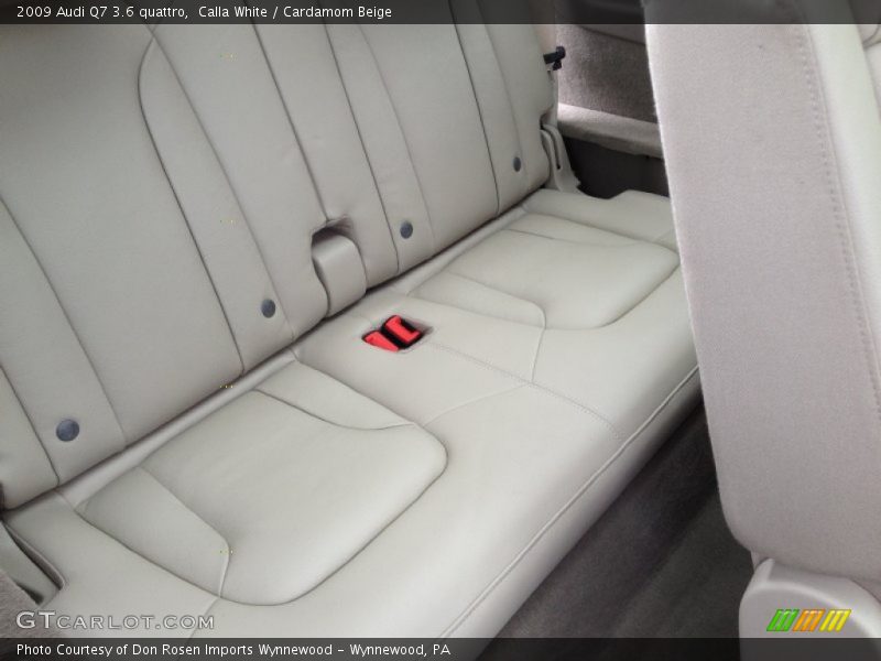 Calla White / Cardamom Beige 2009 Audi Q7 3.6 quattro