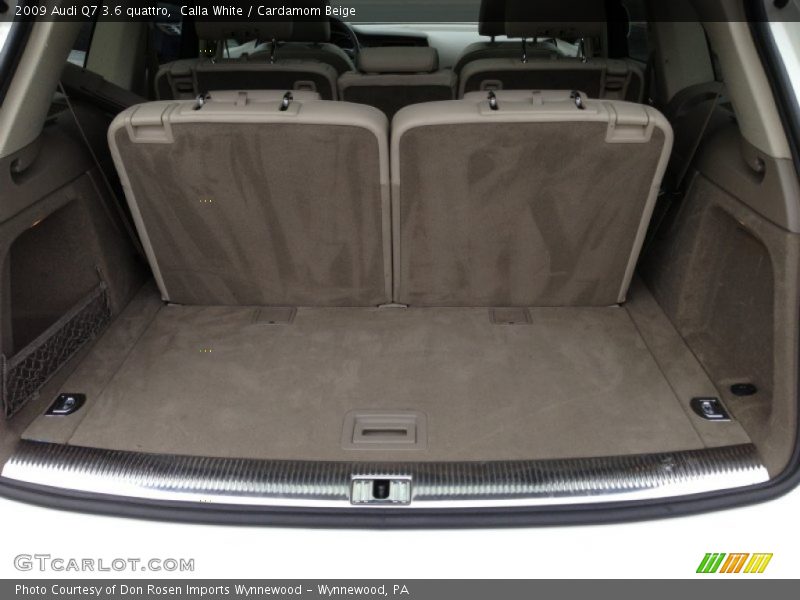 Calla White / Cardamom Beige 2009 Audi Q7 3.6 quattro