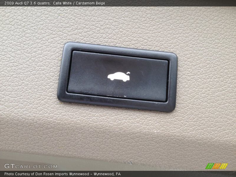 Calla White / Cardamom Beige 2009 Audi Q7 3.6 quattro