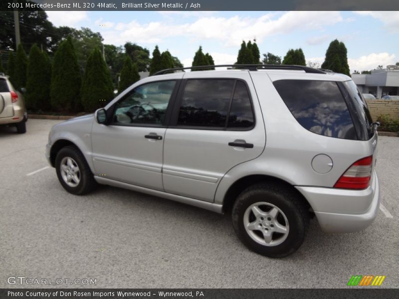  2001 ML 320 4Matic Brilliant Silver Metallic