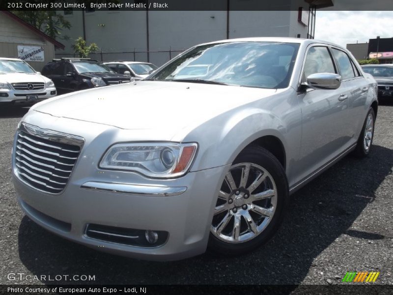 Bright Silver Metallic / Black 2012 Chrysler 300 Limited