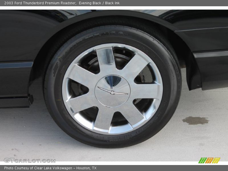 Evening Black / Black Ink 2003 Ford Thunderbird Premium Roadster