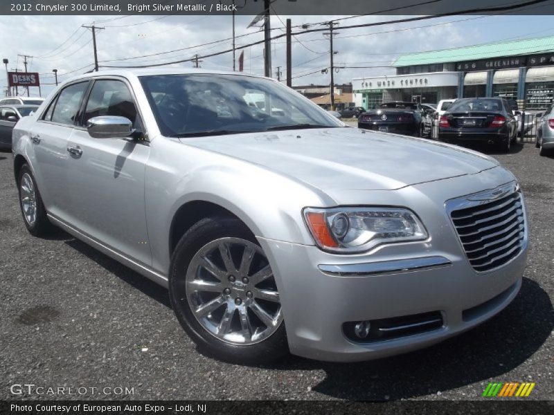 Bright Silver Metallic / Black 2012 Chrysler 300 Limited