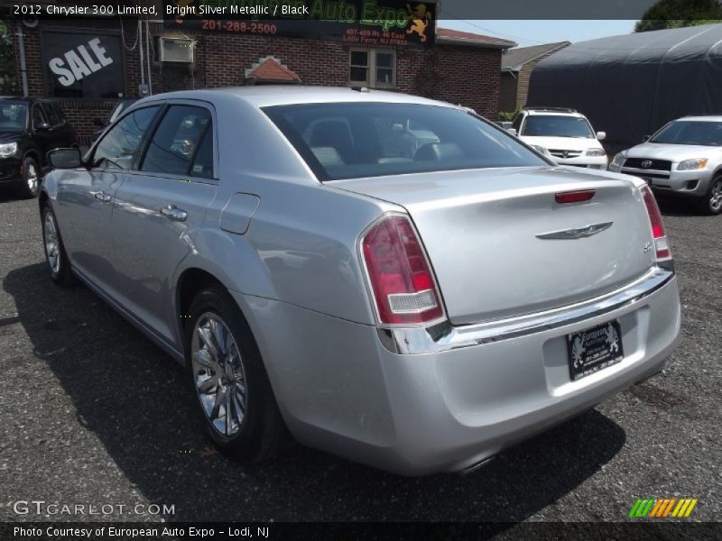 Bright Silver Metallic / Black 2012 Chrysler 300 Limited