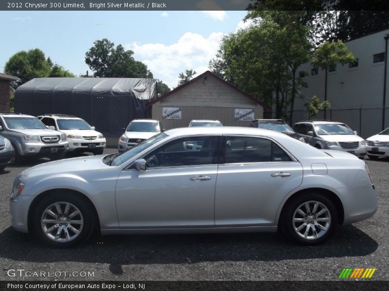 Bright Silver Metallic / Black 2012 Chrysler 300 Limited