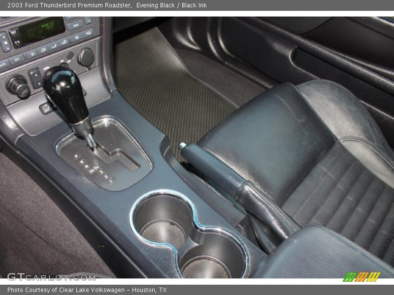 Evening Black / Black Ink 2003 Ford Thunderbird Premium Roadster