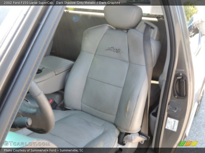 Front Seat of 2002 F150 Lariat SuperCab
