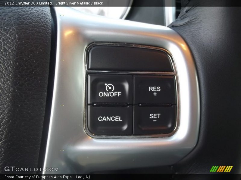 Bright Silver Metallic / Black 2012 Chrysler 300 Limited