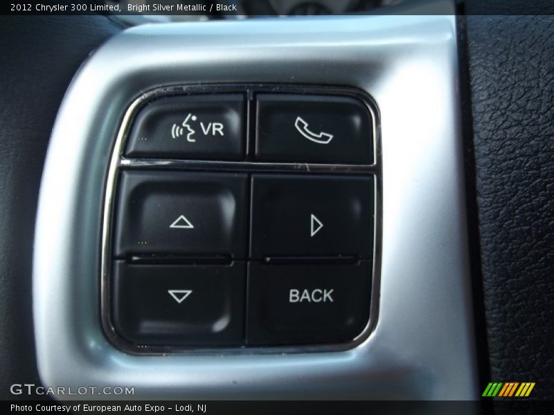 Bright Silver Metallic / Black 2012 Chrysler 300 Limited
