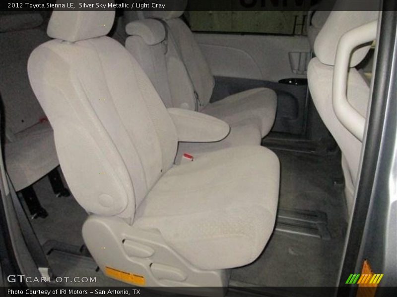 Silver Sky Metallic / Light Gray 2012 Toyota Sienna LE