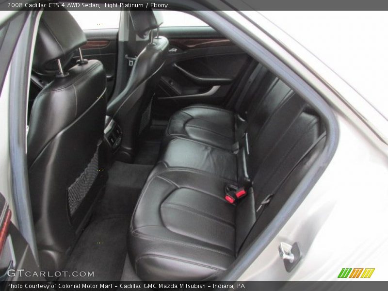 Light Platinum / Ebony 2008 Cadillac CTS 4 AWD Sedan