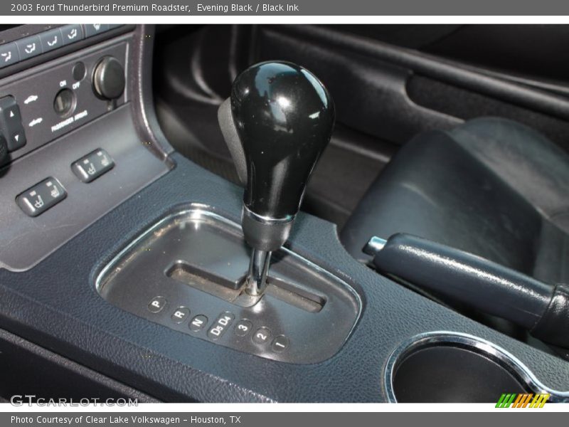 Evening Black / Black Ink 2003 Ford Thunderbird Premium Roadster