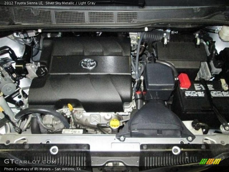 Silver Sky Metallic / Light Gray 2012 Toyota Sienna LE
