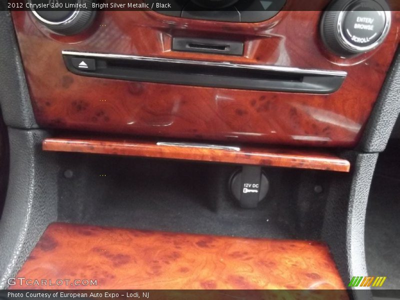 Bright Silver Metallic / Black 2012 Chrysler 300 Limited