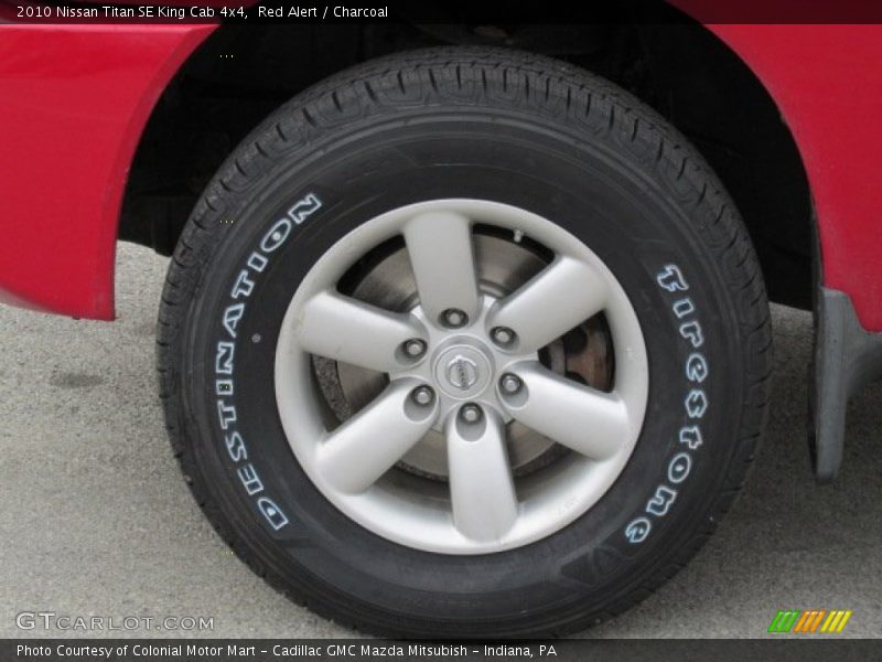 2010 Titan SE King Cab 4x4 Wheel