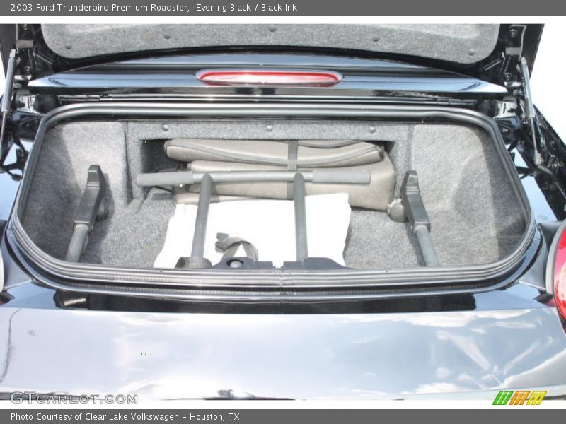 Evening Black / Black Ink 2003 Ford Thunderbird Premium Roadster