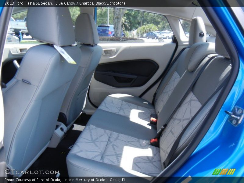 Blue Candy / Charcoal Black/Light Stone 2013 Ford Fiesta SE Sedan