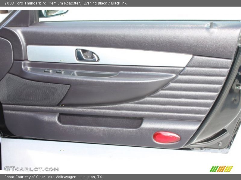 Evening Black / Black Ink 2003 Ford Thunderbird Premium Roadster