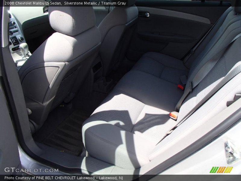 Silverstone Metallic / Titanium Gray 2008 Chevrolet Malibu LS Sedan