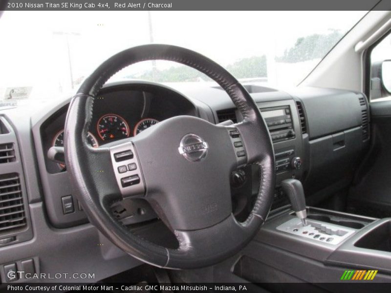  2010 Titan SE King Cab 4x4 Steering Wheel