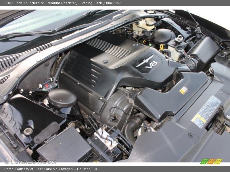 Evening Black / Black Ink 2003 Ford Thunderbird Premium Roadster