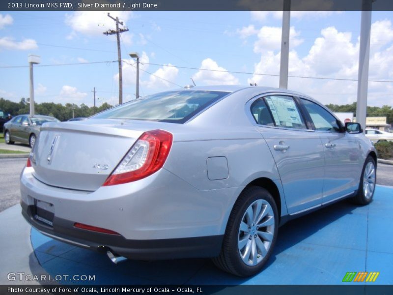 Silver Diamond / Light Dune 2013 Lincoln MKS FWD