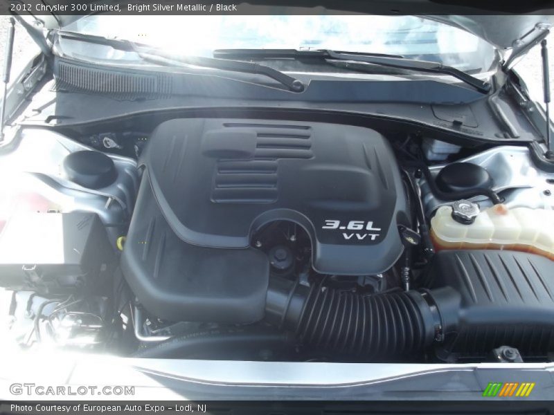 Bright Silver Metallic / Black 2012 Chrysler 300 Limited