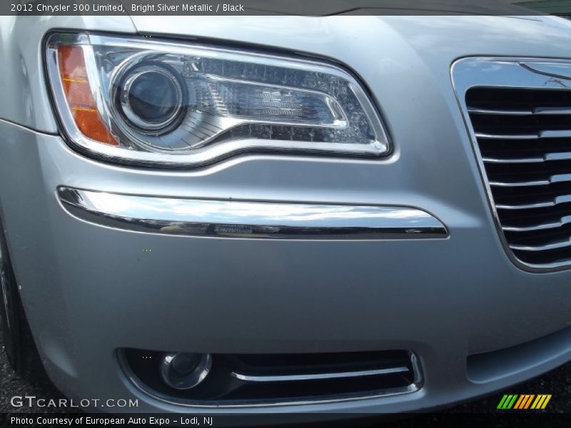 Bright Silver Metallic / Black 2012 Chrysler 300 Limited