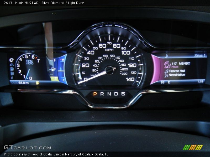 Silver Diamond / Light Dune 2013 Lincoln MKS FWD