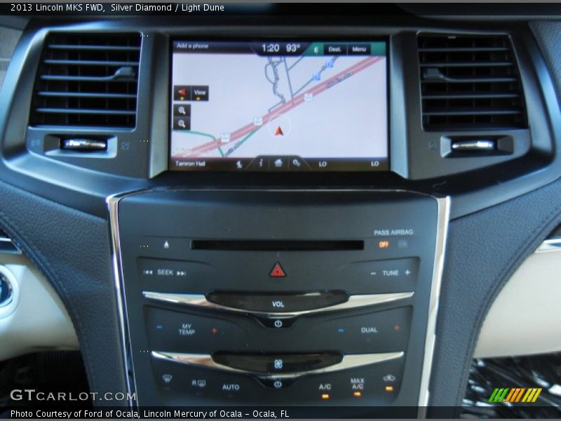 Silver Diamond / Light Dune 2013 Lincoln MKS FWD