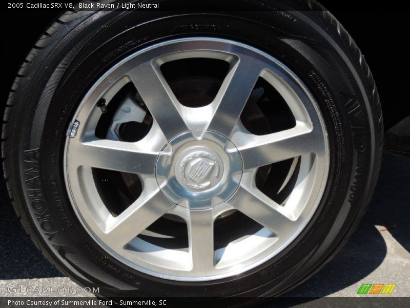 Black Raven / Light Neutral 2005 Cadillac SRX V8