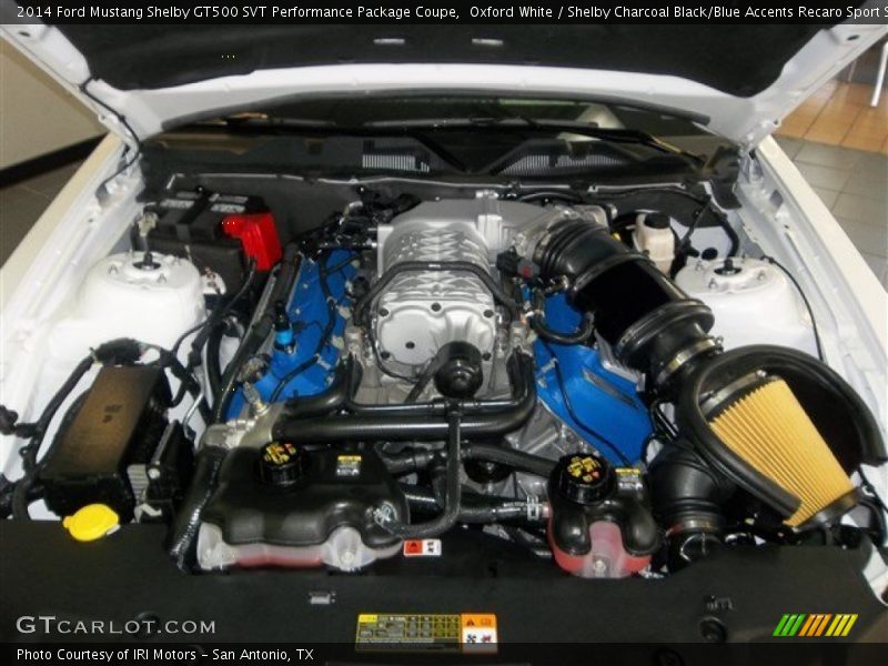  2014 Mustang Shelby GT500 SVT Performance Package Coupe Engine - 5.8 Liter SVT Supercharged DOHC 32-Valve Ti-VCT V8