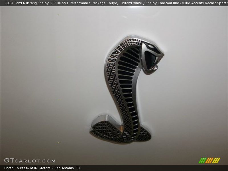  2014 Mustang Shelby GT500 SVT Performance Package Coupe Logo