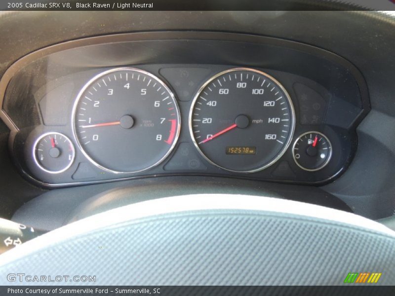 Black Raven / Light Neutral 2005 Cadillac SRX V8