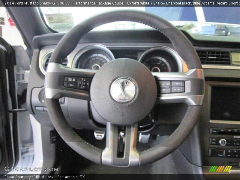  2014 Mustang Shelby GT500 SVT Performance Package Coupe Steering Wheel