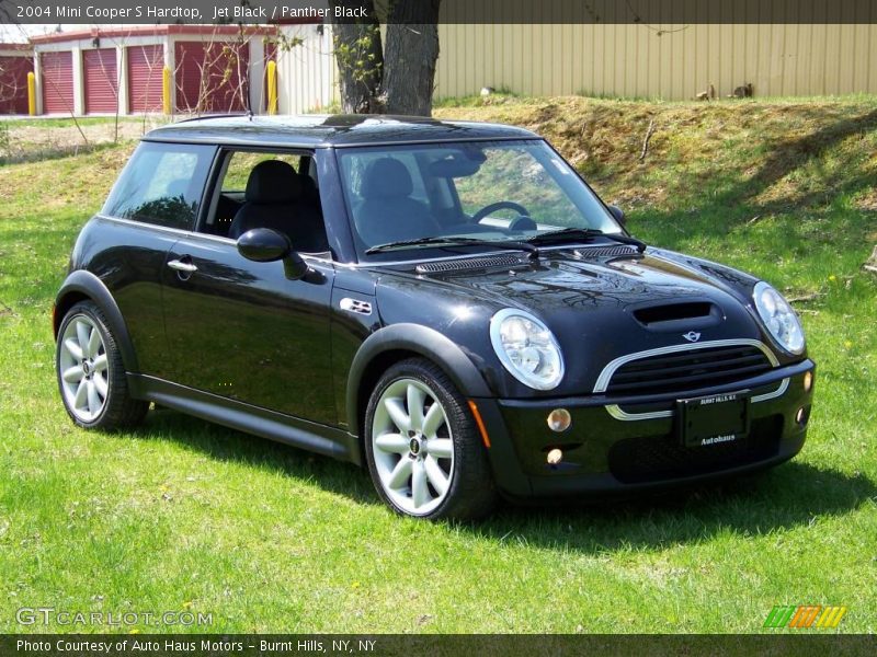 Jet Black / Panther Black 2004 Mini Cooper S Hardtop