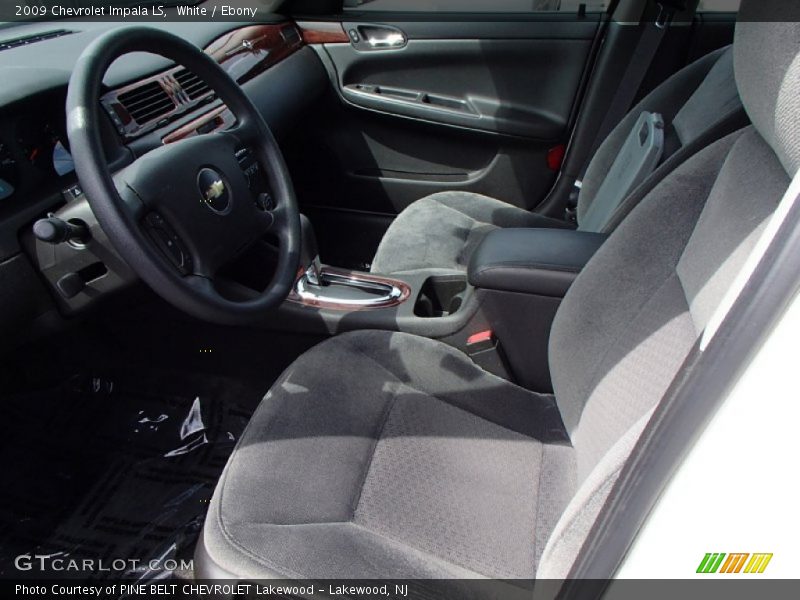 White / Ebony 2009 Chevrolet Impala LS