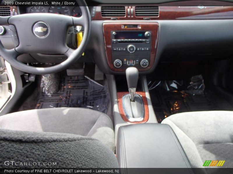 White / Ebony 2009 Chevrolet Impala LS
