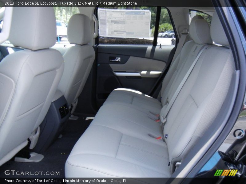 Rear Seat of 2013 Edge SE EcoBoost